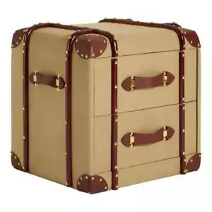 APPAREL BEDSIDE SIDE TABLE TRUNK STORAGE BOX - Picture 1 of 6