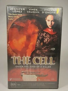 The Cell VHS 2000 Big Box Jennifer Lopez Vince Vaughn Horror PAL - Picture 1 of 3