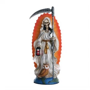 Santa Muerte Heiliger des Heiligen Todes stehende religiöse Statue 7,25 Zoll - Bild 1 von 2