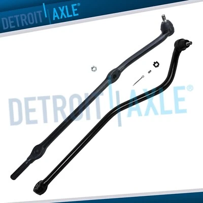 Barra de pista dianteira e kit de extremidade de haste de amarração externa para 1997 - 2006 Jeep Wrangler TJ - Imagem 1 de 4