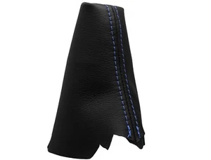 LAND ROVER DISCOVERY (98-04) - Soufflet Levier De Frein Cuir- Couture Bleu Clair - Picture 1 of 1