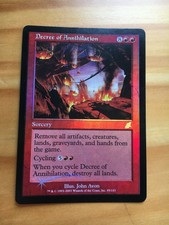 Mtg scourge decree of annihilation foil sp
