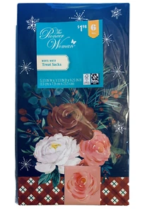 The Pioneer Woman wünschvoll Winterpapier Leckerbissen Geschenktüten Säcke - 6 Taschen - NEU - Bild 1 von 3