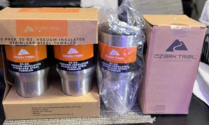 Ozark Trail Edelstahlbecher mit Deckel (30oz) vakuumisoliert. 3 Becher - Bild 1 von 10
