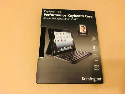 KENSINGTON KEYFOLIO PRO ПАРФЮМЕРИЯ КЛАВИАТУРЫ ЧЕХОЛ BLUETOOTH IPAD - Изображение 1 из 4