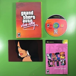 Disco de juego Grand Theft Auto VICE CITY (Microsoft Xbox, 2003) con manual y póster - Imagen 1 de 6