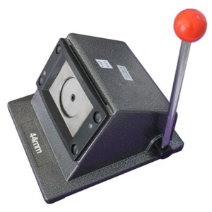 44mm 1-3/4" Manual Button Round Cutter Graphic Stand Die Cutter Multi-sheets DIY - Picture 1 of 1