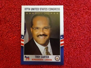 2021 U.S. Congress Fascinating Cards Troy Carter Louisiana Democrat RC