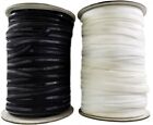 Silicone Elastic 12mm Black & White (CHOICE OF LENGTH) (BEST DEAL)