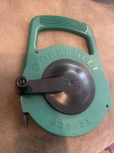 GREENLEE 438-2X Fish Tape 1/4" x 25' Steel - Picture 1 of 2