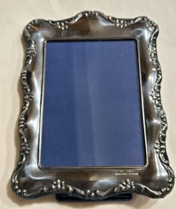 VTG RC EPNS Sheffield England Silver Plate Photo Frame Small Cottage Regency - Picture 1 of 4