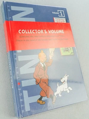 Volume 1 - Land of Soviets and Tintin in the Congo - Egmont 2012 A5 2 in 1 HB - Image 1 of 4