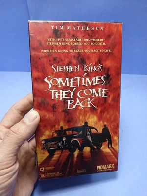 Stephen King’s Sometimes They Come Back Sealed VHS Horror Vintage 1992 - Image 1 of 4