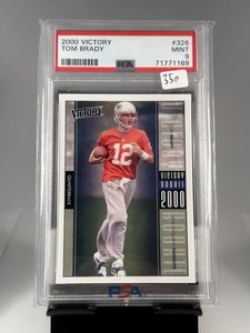 2000 Victory #326 Tom Brady Rookie RC PSA 9 - Bild 1 von 1
