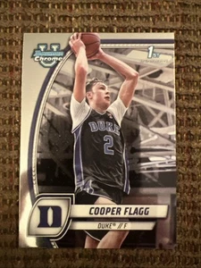 2024- 2025 Bowman Chrome U Cooper Flagg 1st Bowman #16 Duke - Picture 1 of 2