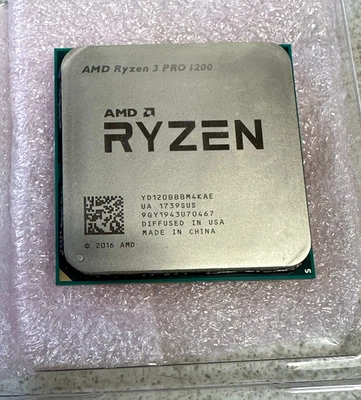 AMD Ryzen 3 Pro 1200 @ 3.10GHz - Image 1 of 3