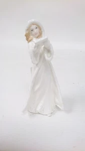 Royal Doulton Weihnachtslieder Figur Maureen 1995 handgefertigt und dekoriert - Bild 1 von 7