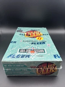 1992-93 Fleer Ultra Series 2 Factory Sealed Hobby Wax Box 36 Packs Shaq Rookie - Picture 1 of 8
