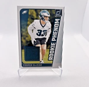 Cooper DeJean RC - 2024 Donruss Rookie Phenom Jerseys Insert #35 - Eagles - Picture 1 of 2