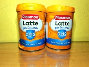 2x Plasmon Latte per Lattanti 0-12 mesi 800g | Formula in Polvere Neonati - Picture 1 of 2
