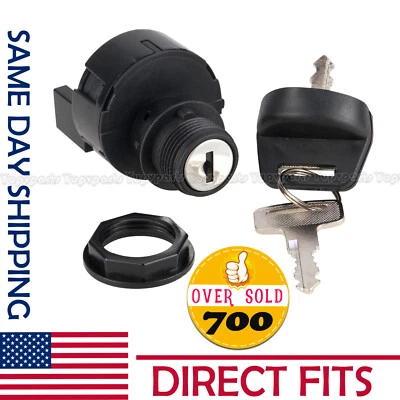For Polaris Sportsman 400 500 550 600 700 800 IGNITION KEYS SWITCH 6 Pin 3 Pos - Image 1 of 4