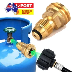 Propane Tank Converts Adapter Refill POL LP Tank Valve to QCC1/Type1 Regualtor - Picture 1 of 11