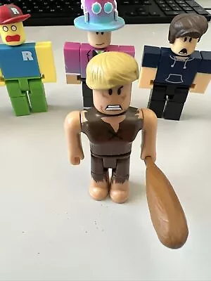 Figura de Acción Jazwares Serie 5 - Hexogen Caveman Suelta y Usada. Con Club Foto 1 de 4