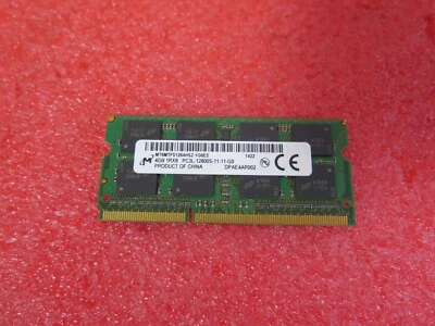HP Micron 4GB DDR3L 1600MHZ SO-DIMM EliteBook Folio 1040 G1 G2 HP 747221-005  - Image 1 of 2