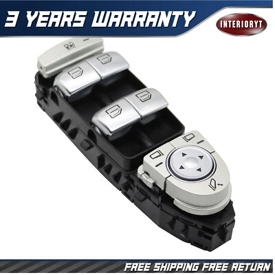 Interruptor de ventana eléctrica principal delantero izquierdo mercedes-benz c300 glc300 2229056800 Foto 1 de 4