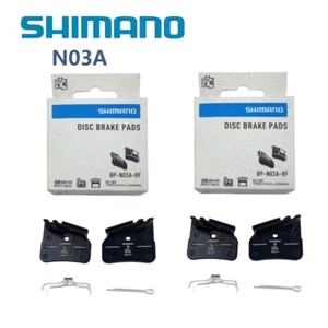 Shimano N03A Disc Brake Pads Resin Ice Tech 4 Piston MTB DEORE XT XTR M8120 N04C - Picture 1 of 3
