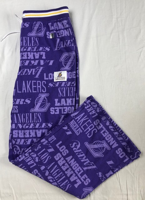 NBA Large Graphic LA Lakers Joggers D02_864