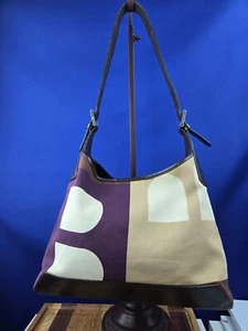 Bally baico fabric leather Logo hobo shoulderbag purse vintage beauty Iconic - Picture 1 of 19
