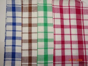 Paños de cocina 100 % algodón colores mezclados. - Imagen 1 de 2