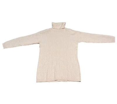 NUEVO Suéter Vintage Rosa Jeanne Pierre Cuello Alto L, Lana y Angora Cabello de Conejo Foto 1 de 4