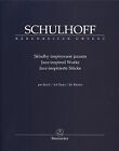 SCHULHOFF JAZZ-INSPIRED WORKS for Piano