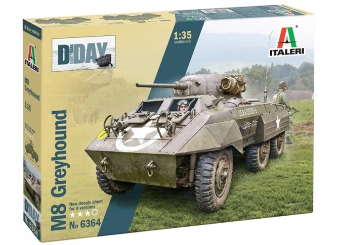 Italeri 6364 - 1:35 US M8 GREYHOUND - Neuf - Photo 1/1