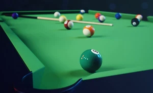 5 psc Pool Table Balls Pool Table Accessories Billiards Table Balls Vintage - Picture 1 of 6