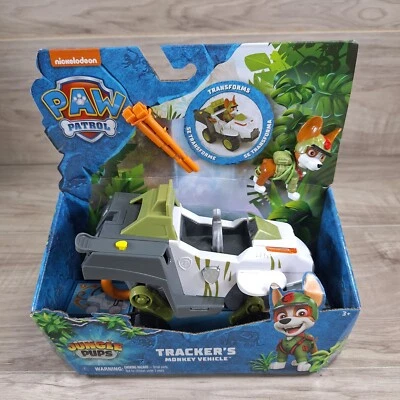 Paw Patrol Jungle Pups Tracker’s Monkey Vehicle | Nickelodeon Toy - Image 1 of 4