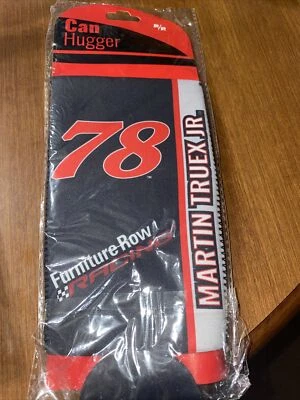 Martin Truex Jr  #78 Can Hugger Cooler. Black And Red - Image 1 of 2