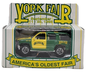 Matchbox 1998 York Fair Chevy Tahoe Police Truck Diecast - Picture 1 of 6