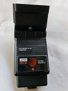 ALFON 702-AF Auto Focus TTL Flash for Minolta AF FILM Cameras  - Picture 1 of 8