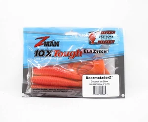 Zman Soft Lure DoormatadorZ 6 Inch 3/Pack Coconut Ice (5865) - Picture 1 of 6