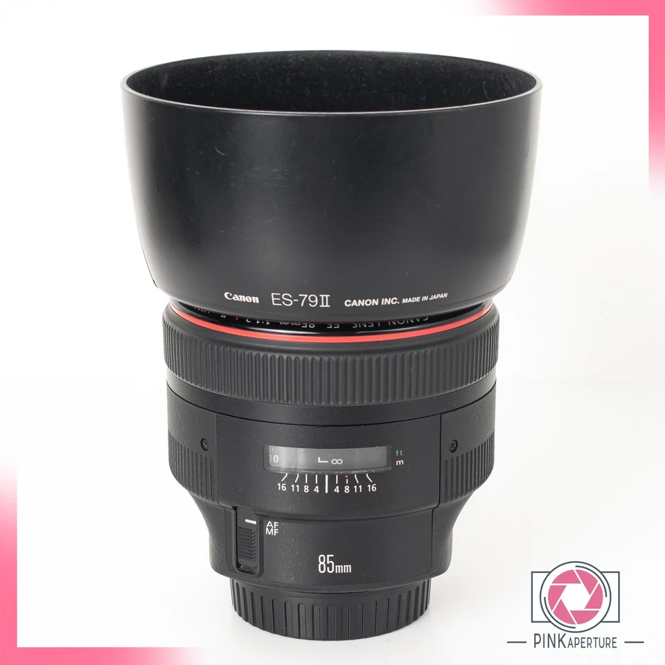 Canon EF 85mm f1.2 L II USM Lens - Image 1 of 4
