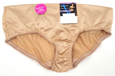 Vassarette Undershapers Brief Light Control 米色 XL 8 码 — 第 1/2 张图片