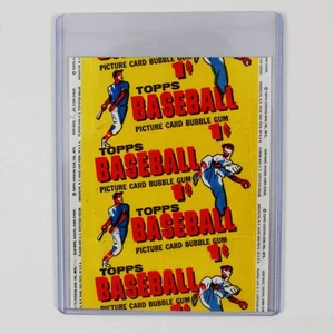 1956 Topps Baseball Wax Pack Wrapper 1 Cent Ex/Mt - Bild 1 von 2