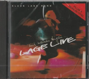 Klaus Lage Band-CD-Lage Live...mit meinen Augen-B-WARE! Hülle hat einen Spliss - Imagen 1 de 2
