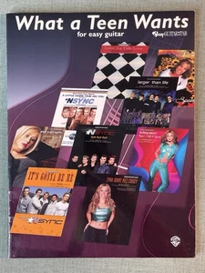 What a Teen Wants Easy Guitar Tab Sheet Music Songbook 2000 Warner Bros - Picture 1 of 7