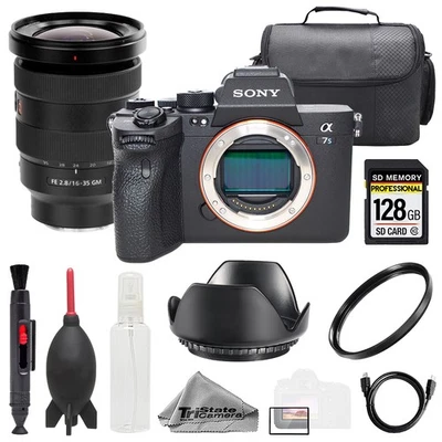 Sony a7S III + FE 16-35 мм f/2.8 GM объектив + 128GB + сумка + УФ-фильтр - базовый комплект - Изображение 1 из 4