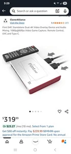 Flint D4P, Standalone Dual-4K Video Overlay Device and Audio Mixing. 1080p@60fps - Afbeelding 1 van 13
