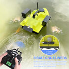 GPS Automatic Fishing Bait Boat + 3 Bait Containers Fishing Feeder Fish Finder
